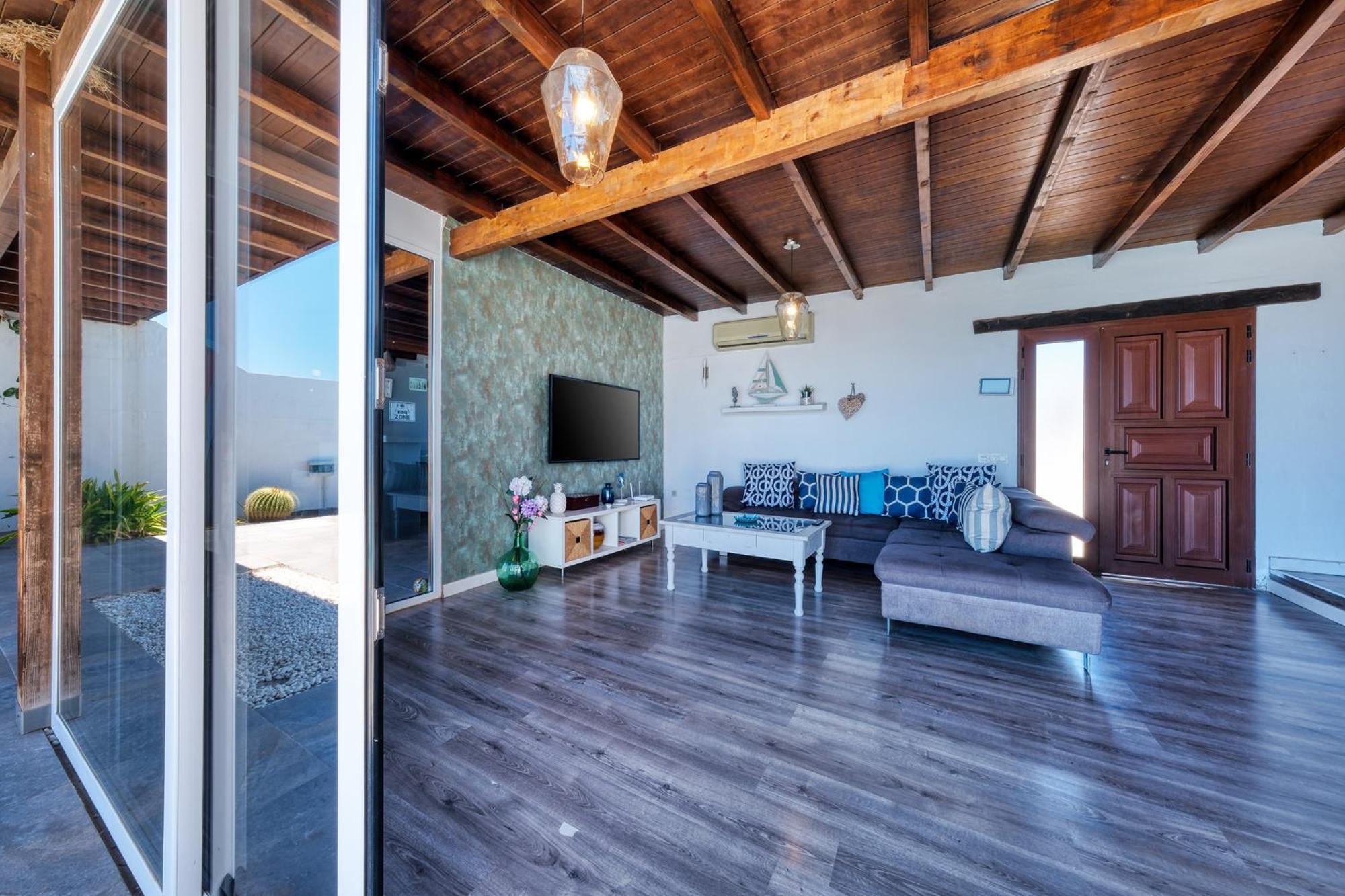Villa Macher Piscina Y Bar Piscina Tías Eksteriør bilde